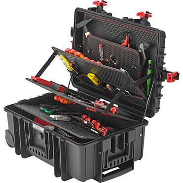 Tools assortment electrician in hard case type 6165
